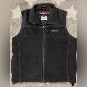 Karbon Men's Fleece Vest Size Small